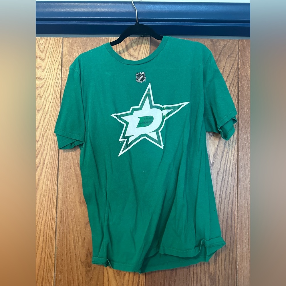 Green NHL Dallas Stars T-Shirt with Logo